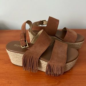 Micheal Kors Platform Fringe